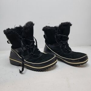 Sorel Black Winter Boot Size 8